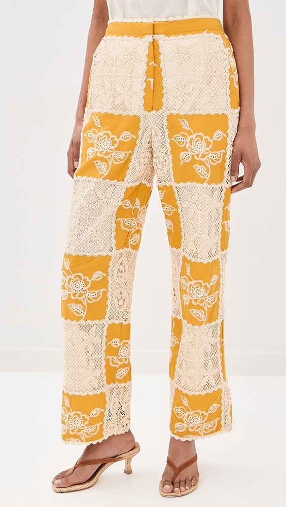 Farm Rio Lace Pants