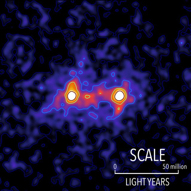Astronomers Capture the First 'Image' of the Dark Matter That Holds the Universe Together Space