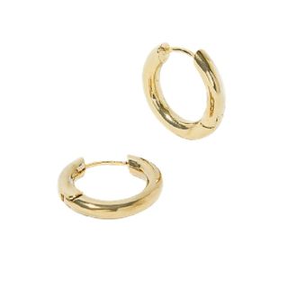 Accessorise Gold-Plated Chunky Hoop Earrings