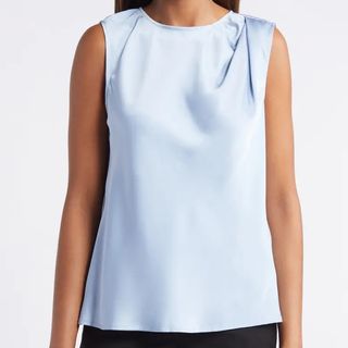 Halogen Sleeveless Satin Top