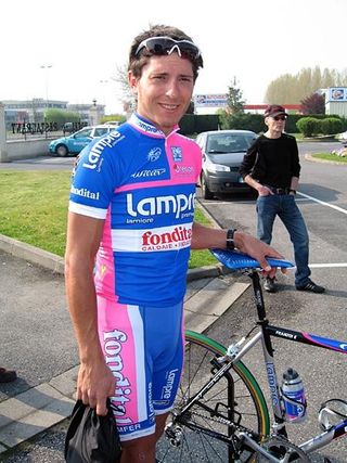 Franzoi with his machine.