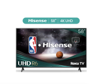 Hisense 58” R6 4K TV: was $298 now $238 @ Walmart