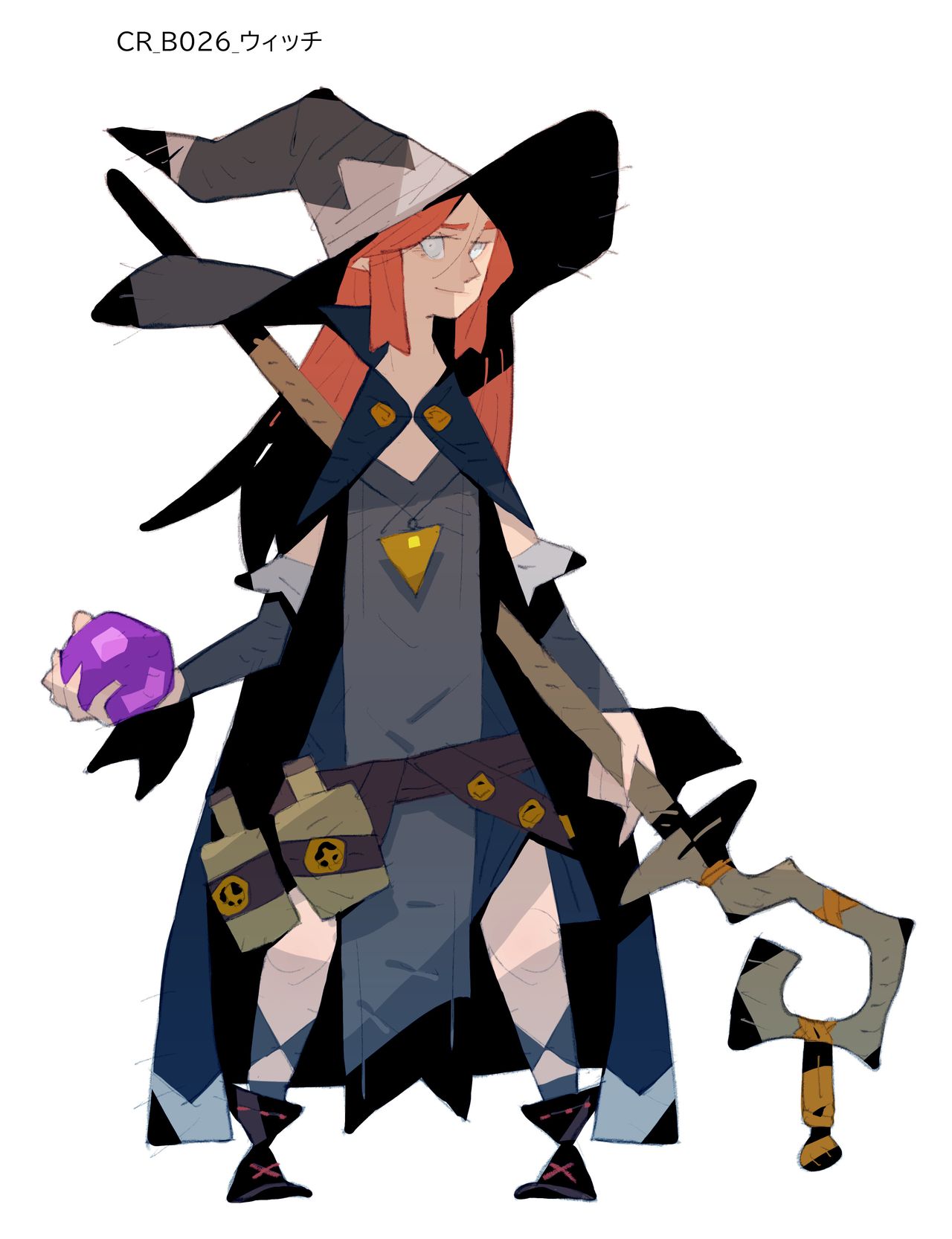 Witch character art