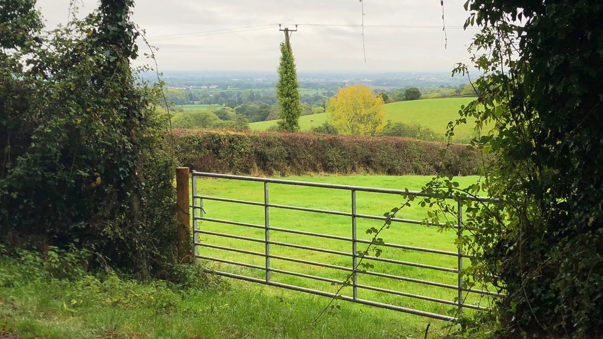 Komoot route Devon