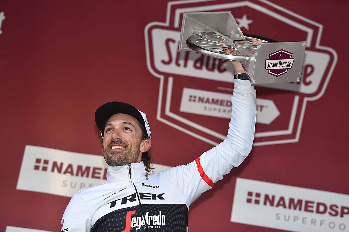 Another Strade Bianche trophy for Fabian Cancellara