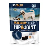 VetIQ Maximum Strength Hip &amp; Joint Supplement for Dogs, 90 Soft Chews
|RRP: $12.88 | Now: $6.71 | Save: $6.17 (48%) at Walmart