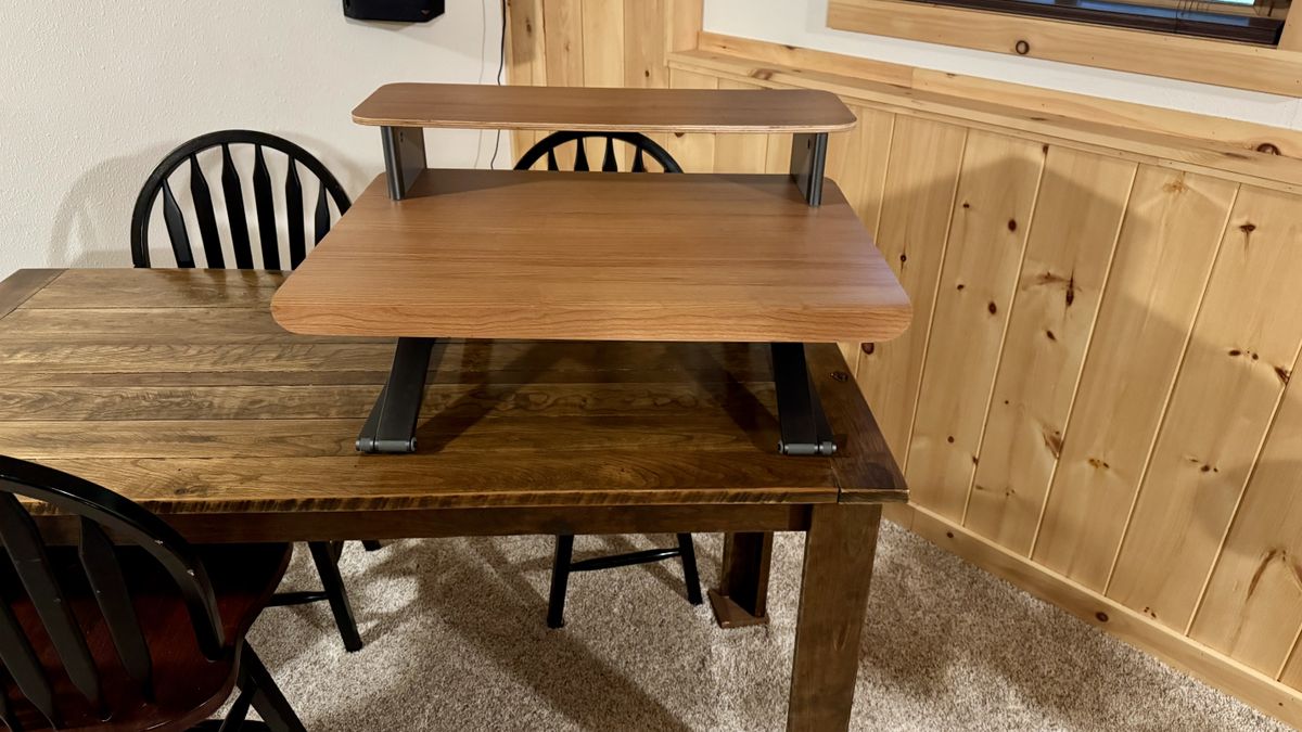 Branch Desk Riser standing desk converter review | TechRadar