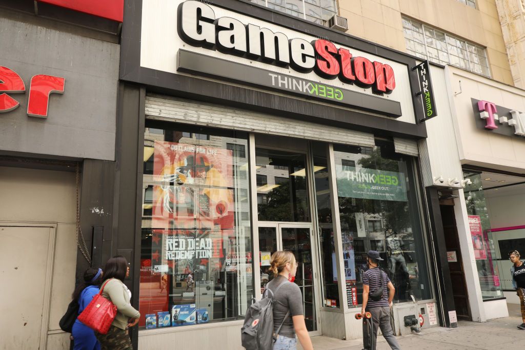 GameStop.