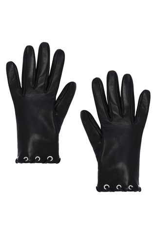 Short Leather Gloves