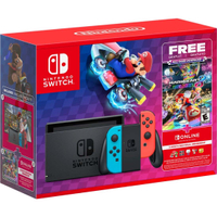 Nintendo Switch + Mario Kart 8 Deluxe &amp; 3 Months NSO:&nbsp;$299.00 at Amazon