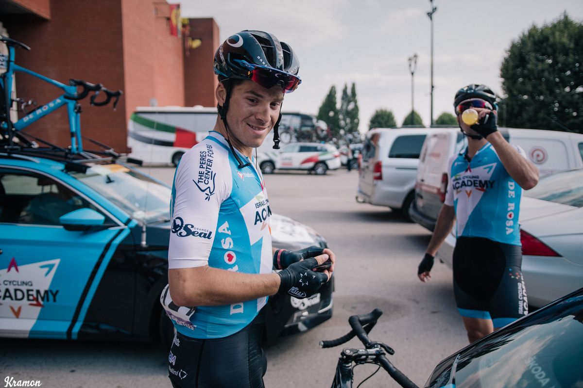 Ben Perry has re-signed with Israel Cycling Academy