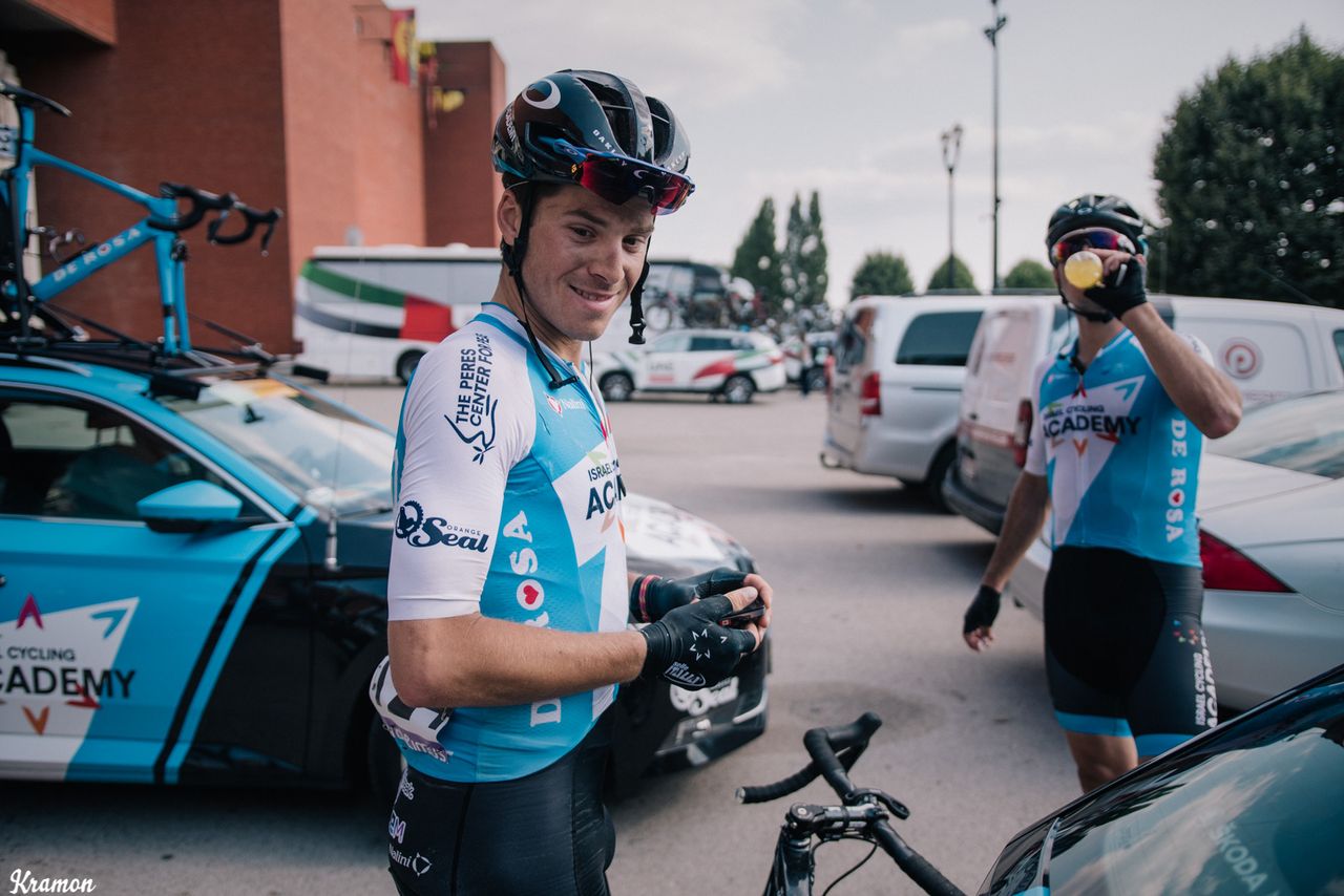 Ben Perry has re-signed with Israel Cycling Academy