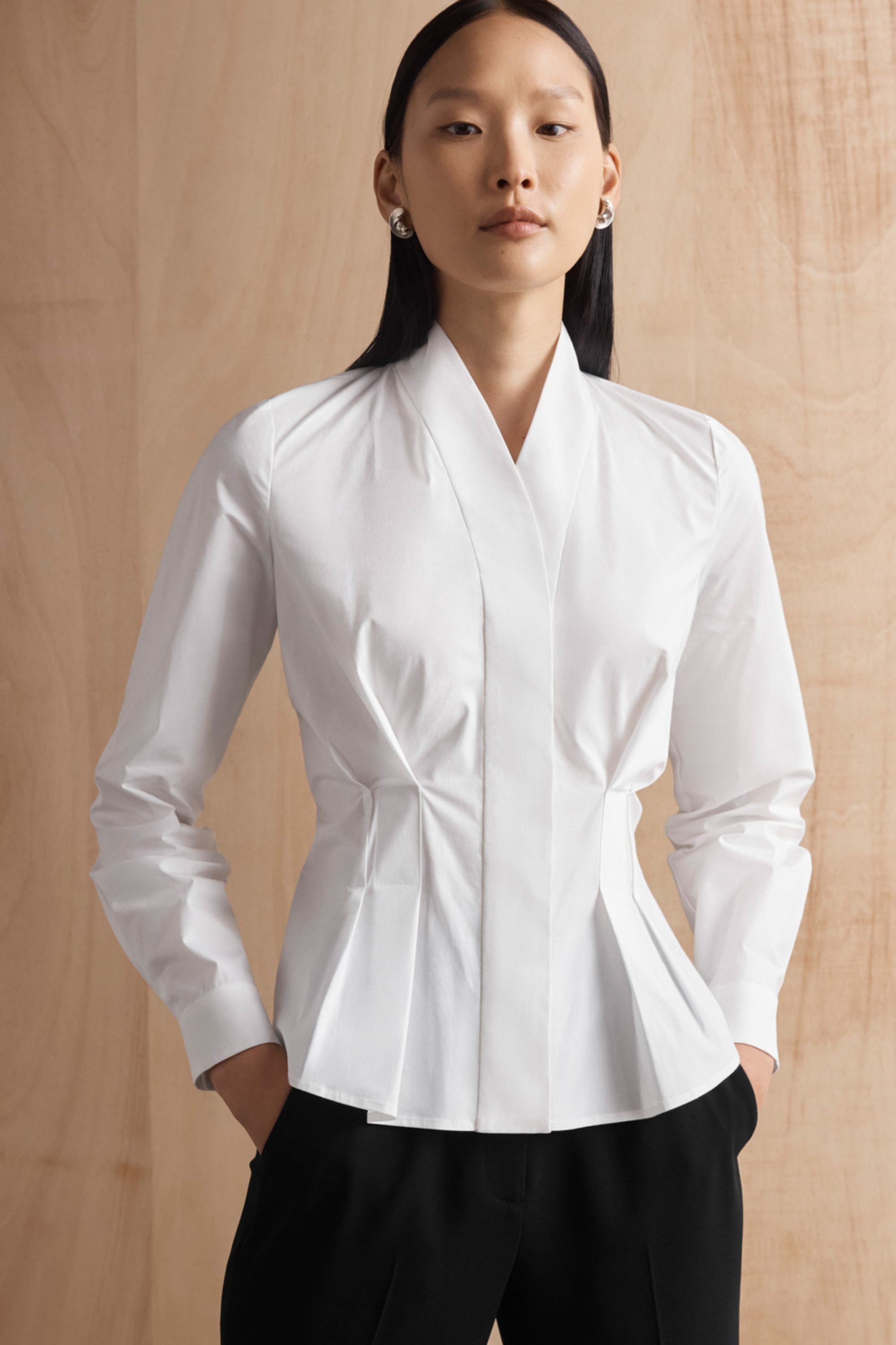 Avio Cotton Shirt White