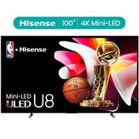 Hisense 100-Inch U8 Series QLED TV | $4,998 $2,799.99 at AmazonSave $2,200 -