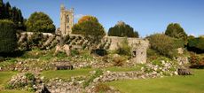 The ruins of Shaftesbury Abbey in Dorset