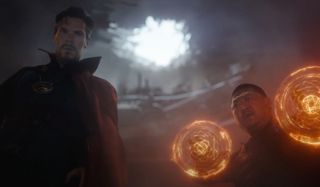 Doctor Strange and Wong in Avengers: Infinity War
