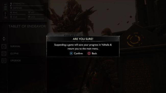 can you save game in god of war valhalla