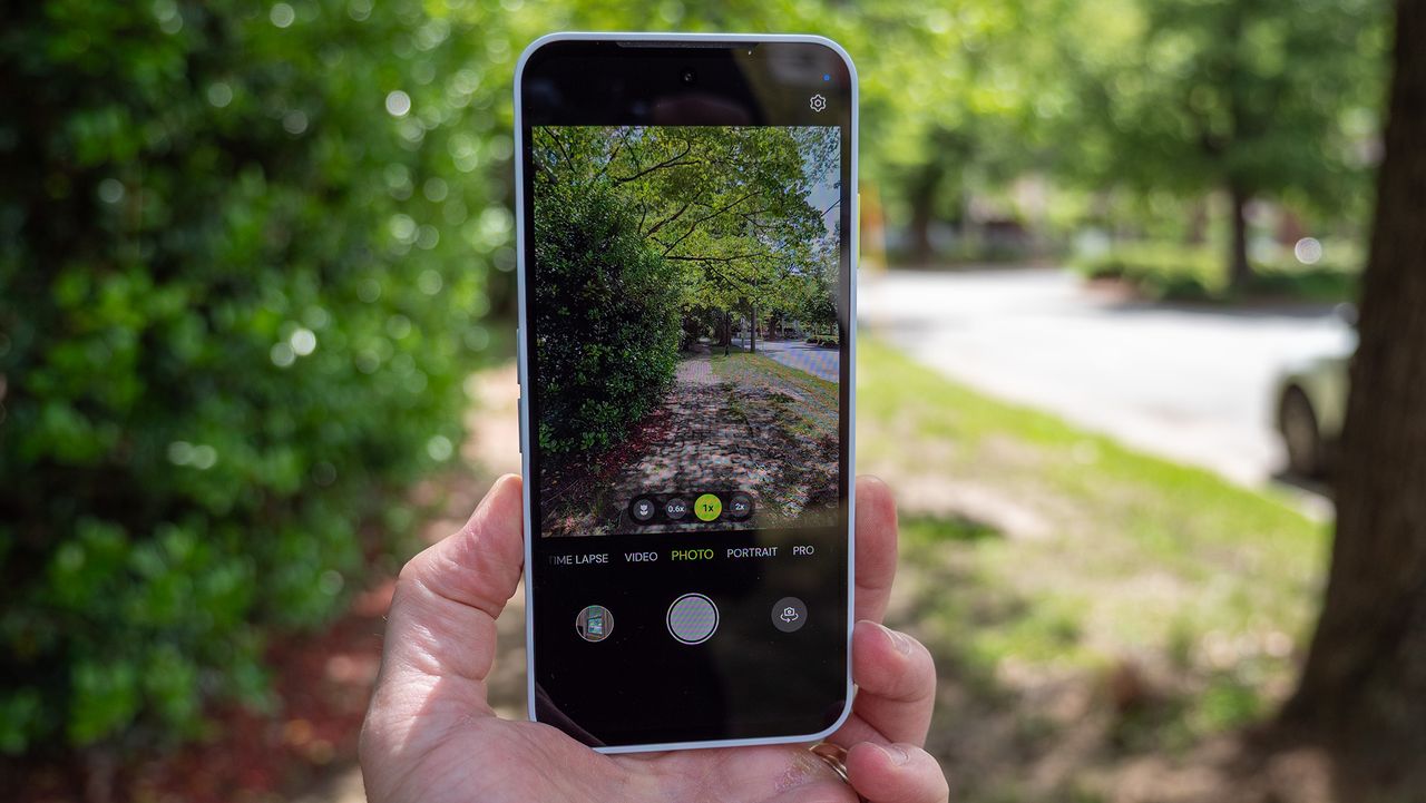 The default Fairphone 6 camera app on Murena /e/OS