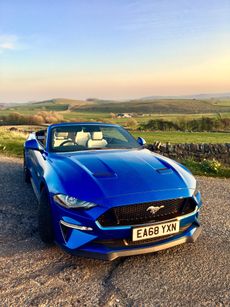 The Ford Mustang V8 5.0.