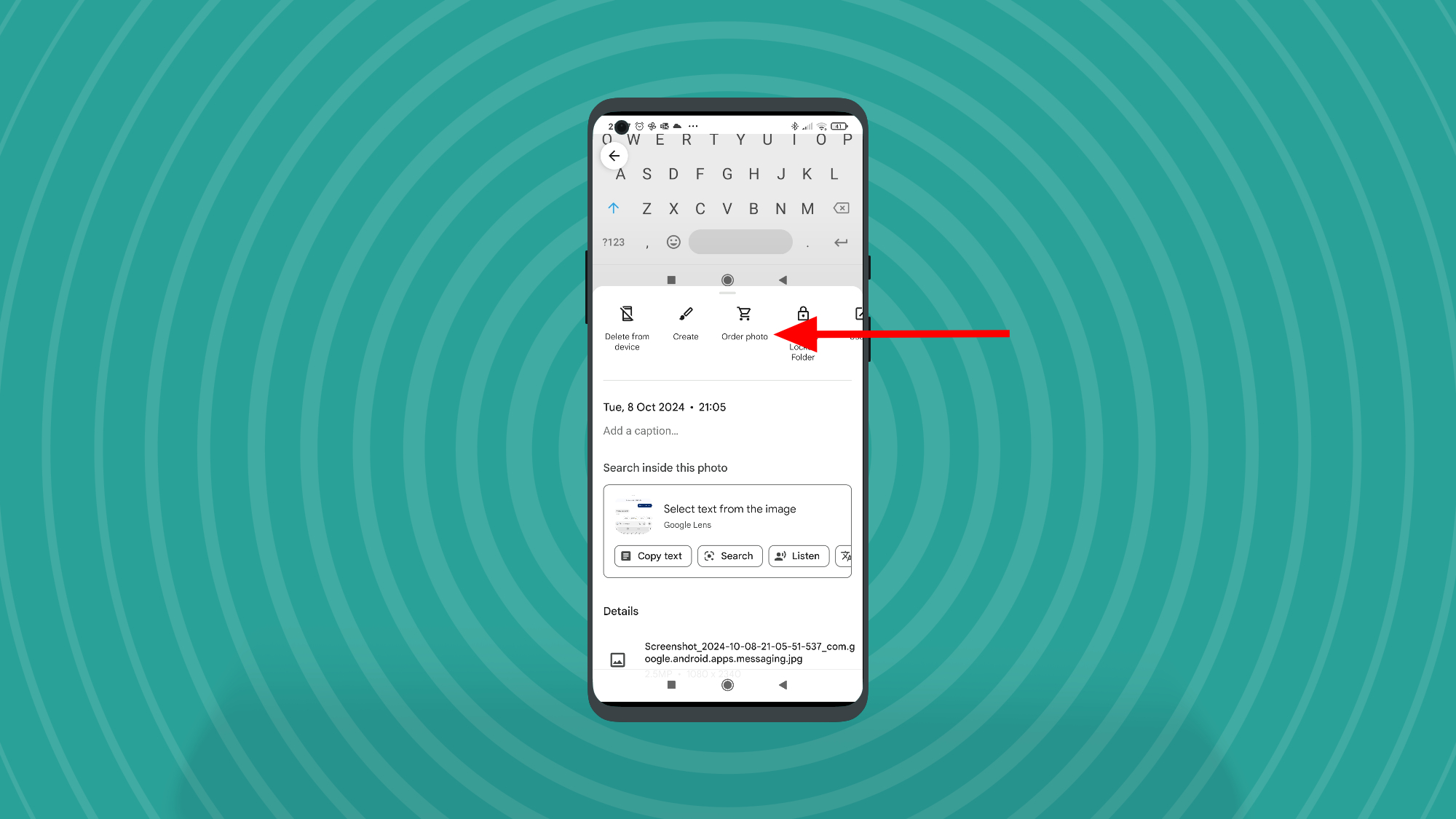 How to print text messages on Android