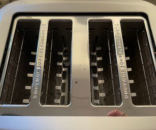Breville Die Cast 4-Slice Toaster slots