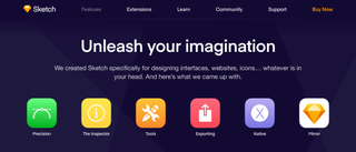 Tools such as Sketch bridge the gap between design and development