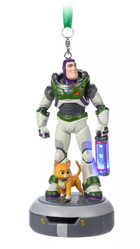 Buzz Lightyear and Sox Light-Up Ornament £10 | The Disney Store