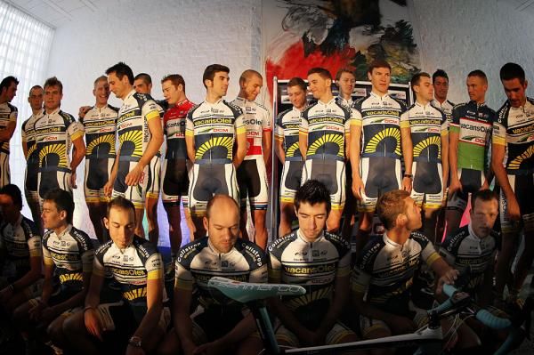 The 2012 Vacansoleil team