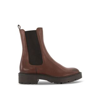 Dune London Leather Cleated Biker Boots