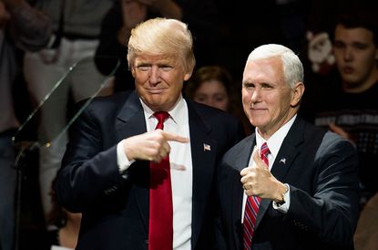President Trump and VP Pence. 