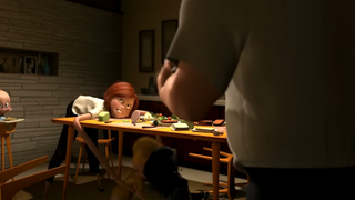 The dinner scene in The Incredibles.