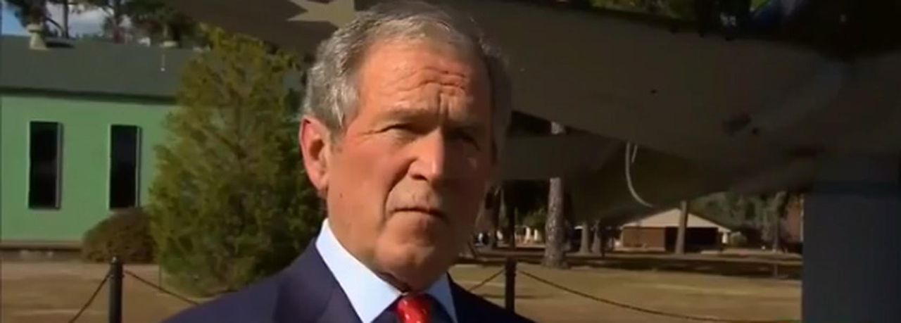 George Bush defends alleged torturers: &amp;#039;These are patriots&amp;#039;