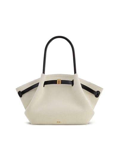 Jw Pei Women's Hana Medium Tote Bag - Black Canvas