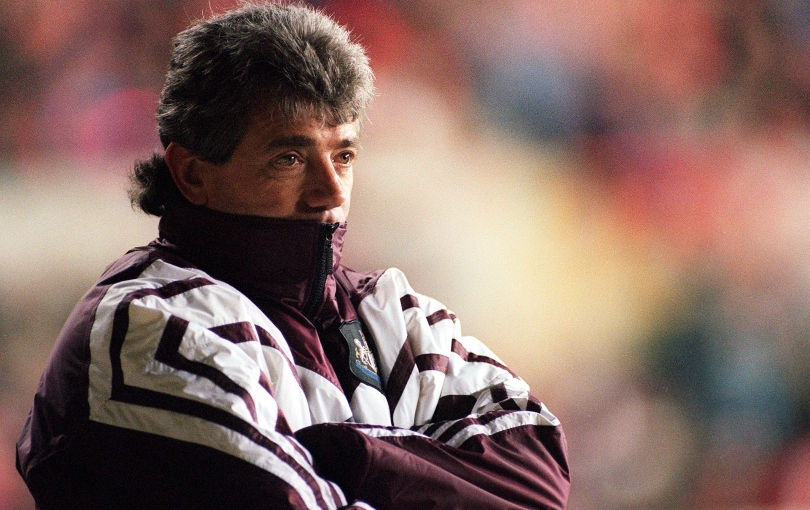 Kevin Keegan Newcastle United manager in the Premier League