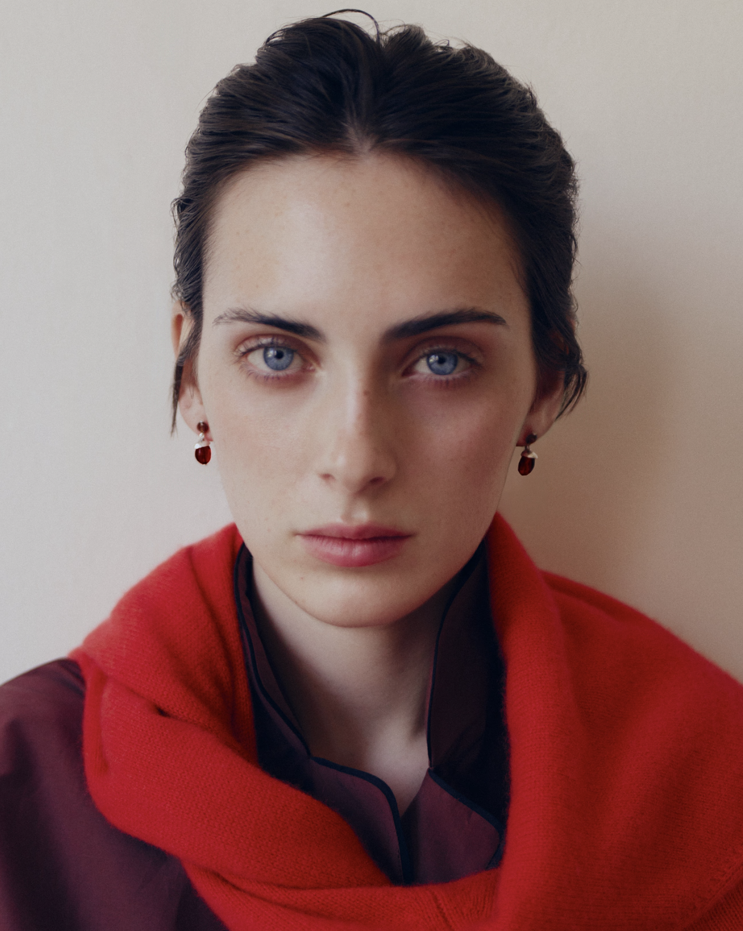 Rise &amp;amp; Fall, Early Bird Earrings - Red