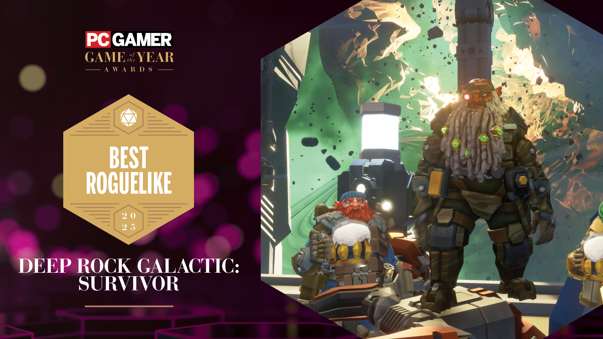 Best Roguelike: Deep Rock Galactic Survivor