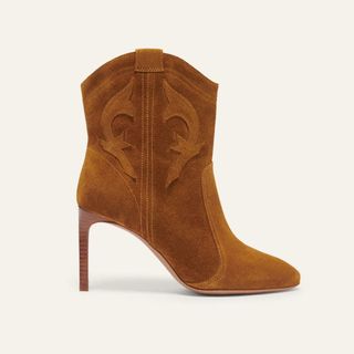 Ba&sh Caitlin Cowboy Ankle Boots