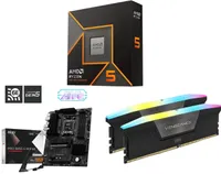 AMD Ryzen 5 9600X, 16GB DDR5-5200 RAM, MSI Pro B850-S Wifi6E
