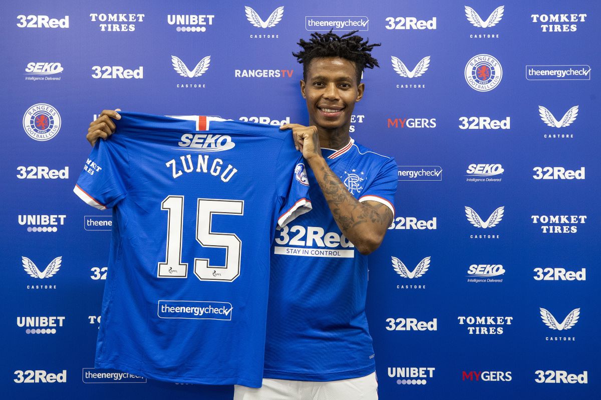 Bongani Zungu Signing – Rangers Training Centre