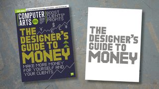 emboss guide and printed cover for the designer's guide to money