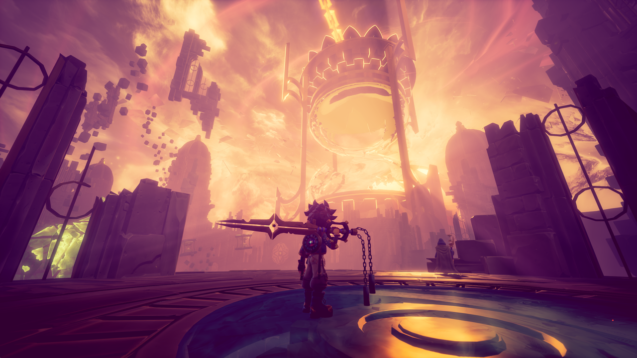 Screens and art from a colourful indie game made in Unreal Engine 5