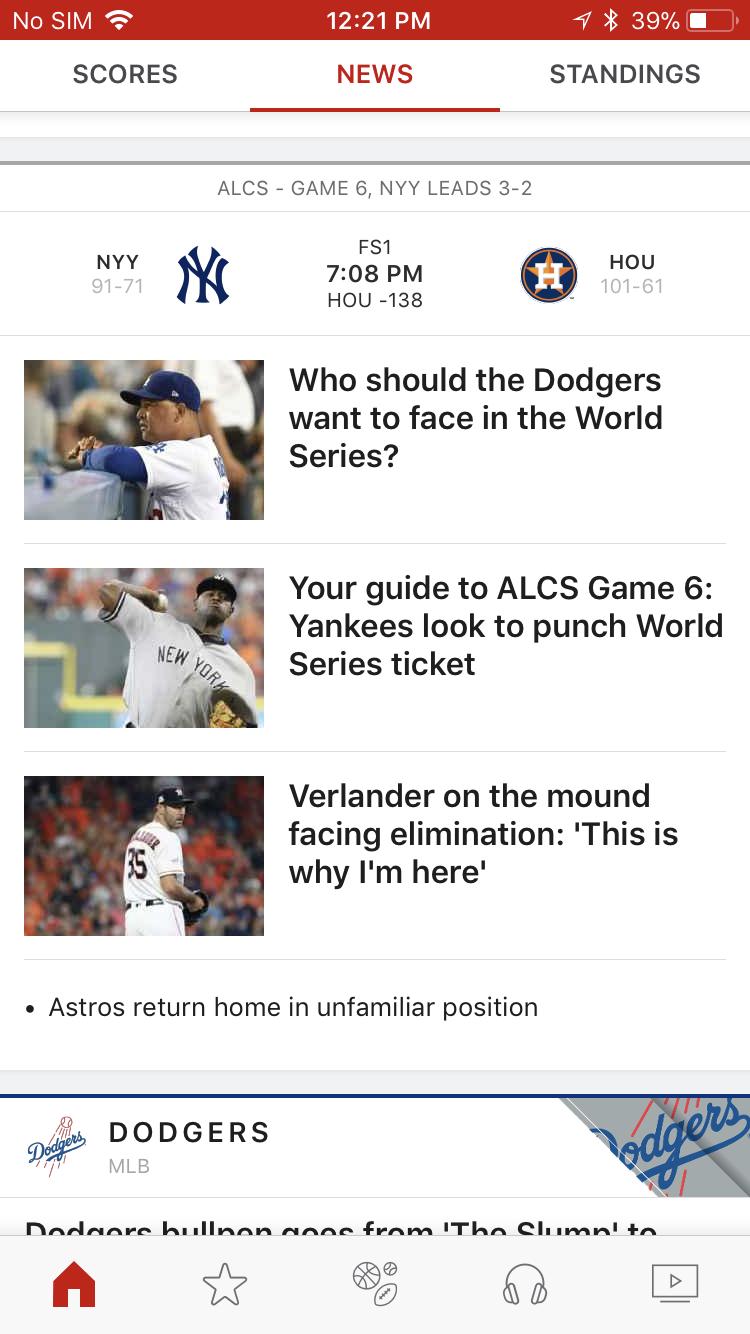 Best baseball apps for following the World Series iMore