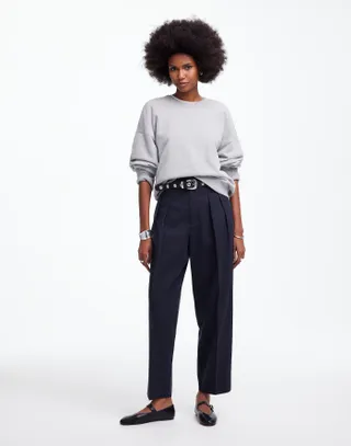 Madewell, Pleated Carrot Pants