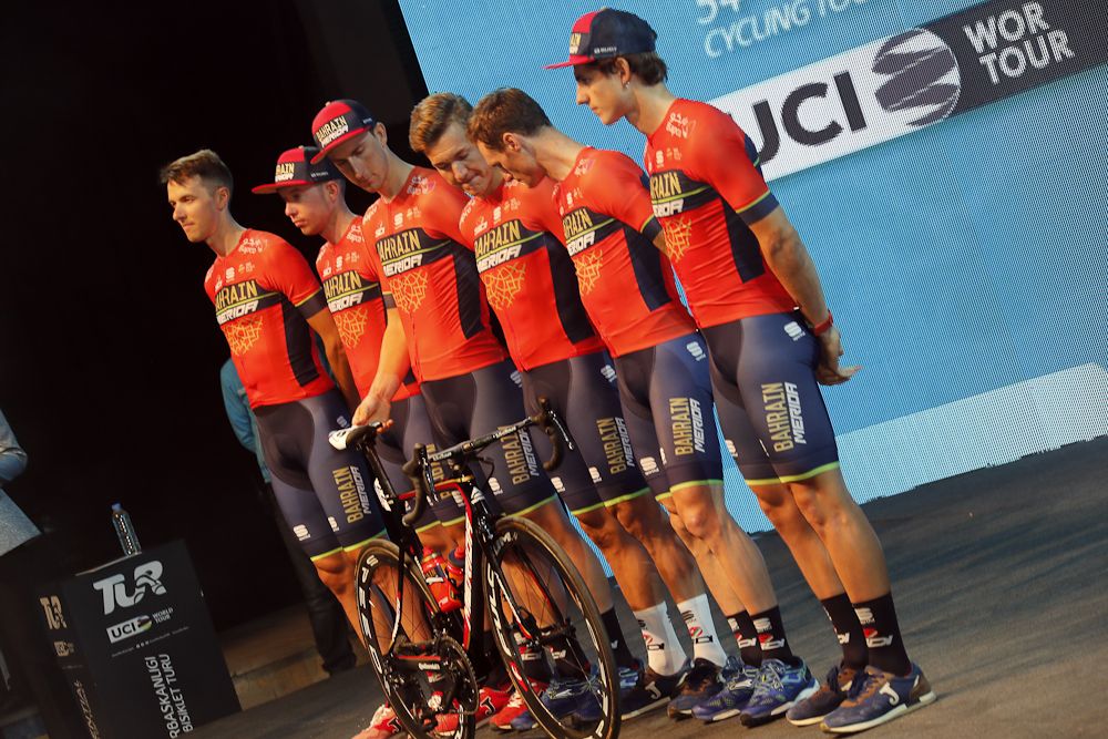 Bahrain-Merida on stage in Turkey