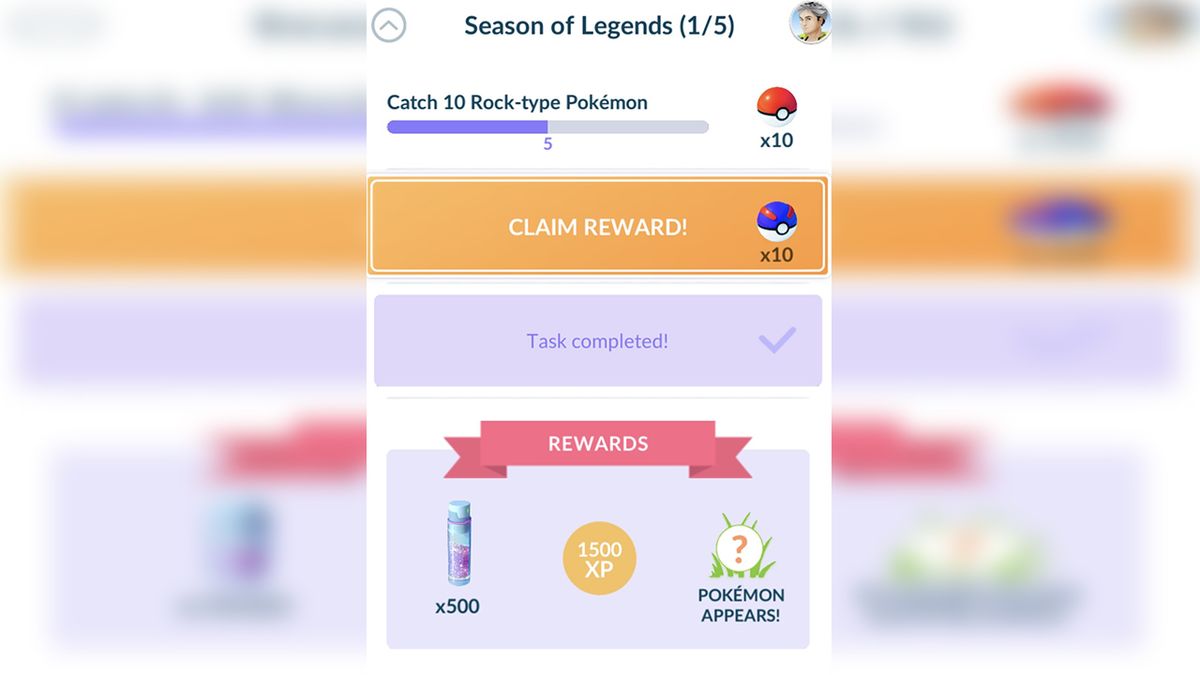 Pokemon Go Season of Legends GamesRadar+