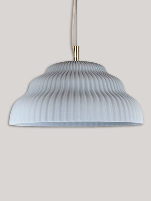 Handmade Stoneware Pendant Light Kaskad