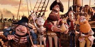 The stop-motion cast of The Pirates! Band of Misfits