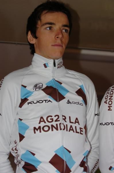 Romain Bardet (Ag2r La Mondiale) at the team presentation for GP La Marseillaise