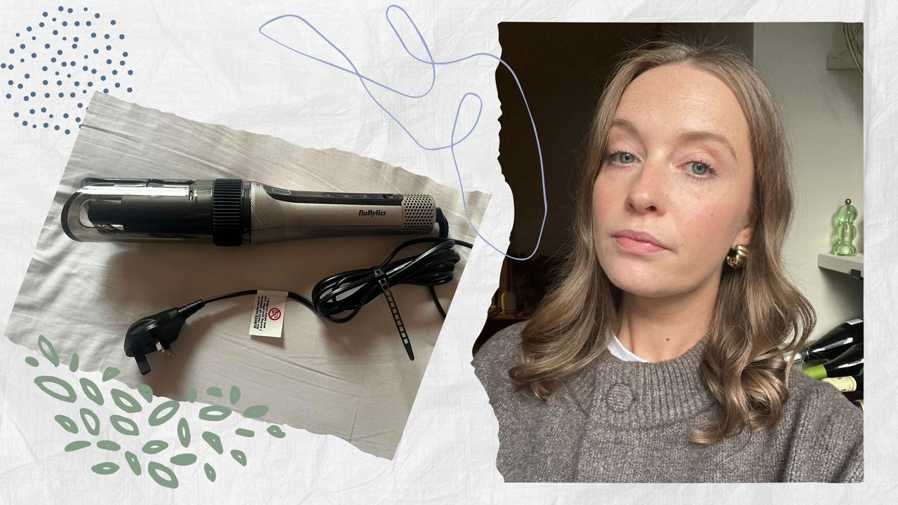 an image of our beauty writer and the BaByliss Style Secret Air