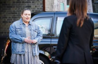 Bernadette Taylor wants what she's owed in EastEnders